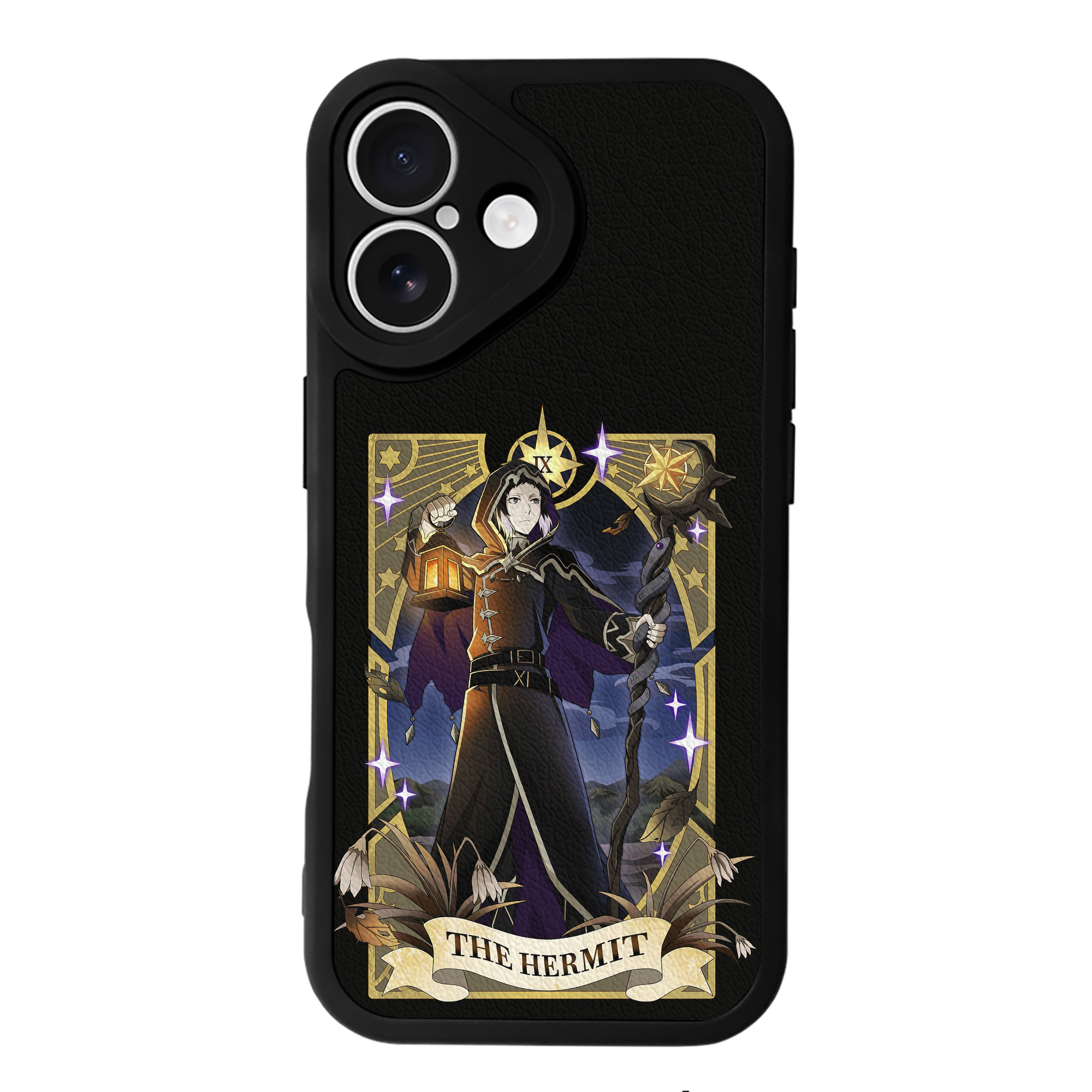 （画像用） 文豪ストレイドッグス Bungo Stray Dogs 【iPhone 16シリーズ対応】シリコンスマホケース（レザー調） 材質：シリコン
